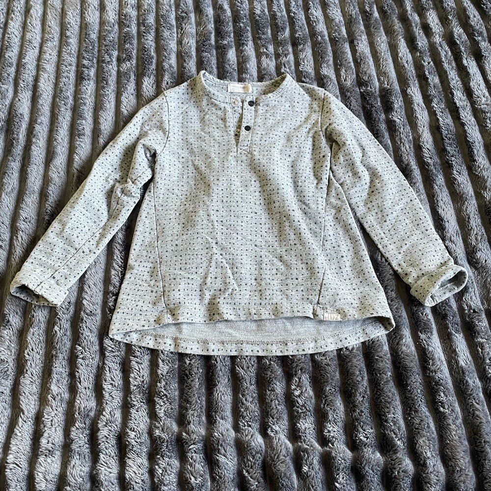 Miles baby high low hem shirt